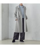 【コムサイズム/COMME CA ISM】のウール混ビーバー ロングチェスターコート 人気、トレンドファッション・服の通販 founy(ファニー) ファッション Fashion レディースファッション Fashion for Women アウター Coat / Outerwear Collection コート・ロングコート・ピーコート Long Coats, Peacoats & More チェスターコート・ロング丈アウター Chester Coats / Chesterfield Long Coats シンプル Simple, Minimal ダブル Double, Double-Breasted チェスター Chester, Chester Coat トレンド Trend, Trending Now ベーシック Basic, Essential マニッシュ Mannish, Boyish thumbnail グレー|ID: prp329100004730801 ipo3291000000034172678