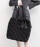 【ランダ/RANDA】の【A4対応】2WAY リボンキルティングトートバッグ BLACK|ID: prp329100004730809 ipo3291000000034172719