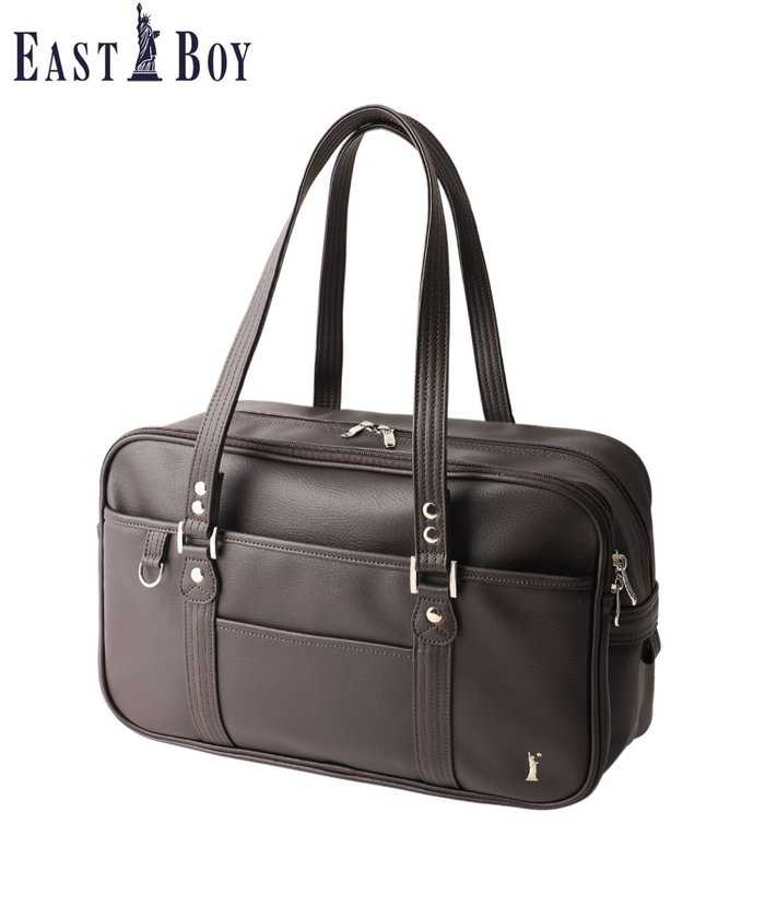 【イーストボーイ/EASTBOY】の合皮 バッグ シャンパン女神 スクール 中学 高校 通学 鞄 スクールバッグ インテリア・キッズ・メンズ・レディースファッション・服の通販 founy(ファニー) https://founy.com/ ファッション Fashion レディースファッション Fashion for Women バッグ Bags シルバー Silver, Metallic Silver ダブル Double, Double-Breasted プリント Print, Printed Pattern ポケット Pocket, Pocket Detail メッシュ Mesh, Net Fabric おすすめ Recommended / Our Picks |ID: prp329100004730813 ipo3291000000034622985