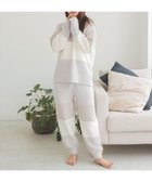 【ドノバン/DONOBAN】のもこもこルームウェアロングパンツSET 03.ベージュボーダー|ID: prp329100004730872 ipo3291000000034489943