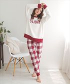 【ドノバン/DONOBAN】のもこもこルームウェアロングパンツSET 13.ワインホリデー|ID: prp329100004730872 ipo3291000000034635349