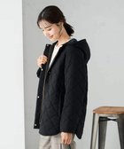 【アー ヴェー ヴェー/a.v.v】のキルティングミドルコート 人気、トレンドファッション・服の通販 founy(ファニー) ファッション Fashion レディースファッション Fashion for Women アウター Coat / Outerwear Collection コート・ロングコート・ピーコート Long Coats, Peacoats & More キルティング Quilted, Quilting キルト Quilt, Quilted Fabric タフタ Taffeta, Structured Fabric デニム Denim, Jeans Material ベーシック Basic, Essential ラウンド Round, Round Neck 再入荷 Restock / Back in Stock thumbnail ブラック|ID: prp329100004730882 ipo3291000000034357385