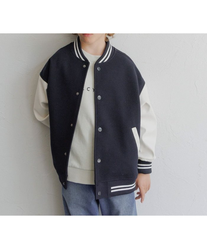 【グローバルワーク/GLOBAL WORK / KIDS】の洗える防風スタジャン/キッズ/452280 インテリア・キッズ・メンズ・レディースファッション・服の通販 founy(ファニー) https://founy.com/ ファッション Fashion キッズファッション Fashion for Kids インナー Innerwear シンプル Simple, Minimal ボトム Bottoms, Lower Wear ポケット Pocket, Pocket Detail 人気 Popular, Best Seller 洗える Machine Washable 軽量 Lightweight, Ultra Light |ID: prp329100004730921 ipo3291000000034546750