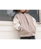 【グローバルワーク/GLOBAL WORK / KIDS】の洗える防風スタジャン/キッズ/452280 ベージュ51|ID: prp329100004730921 ipo3291000000035064035