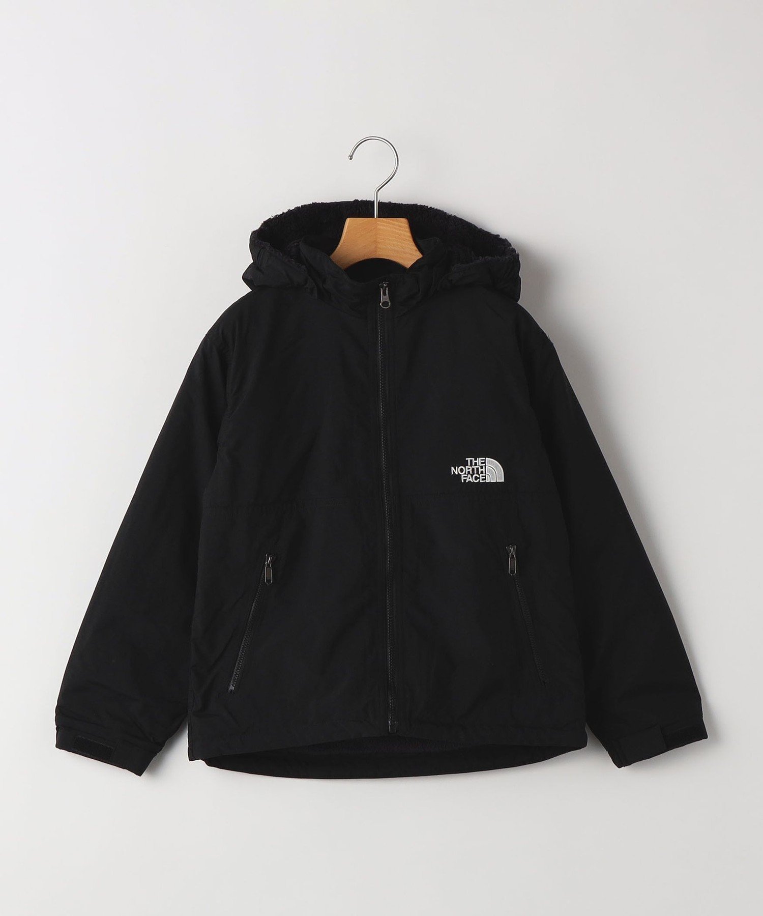 【シップス/SHIPS / KIDS】のTHE NORTH FACE 130~160cm / Compact Nomad Jacket フード ブルゾン インテリア・キッズ・メンズ・レディースファッション・服の通販 founy(ファニー) 　ファッション　Fashion　キッズファッション　Fashion for Kids　アウトドア　Outdoor Clothing　カリフォルニア　California, Cali Style　クラシック　Classic, Timeless Style　コンパクト　Compact, Small Size　ジャケット　Jacket, Outerwear　ブルゾン　Blouson, Bomber Jacket　防寒　Cold Protection, Winter-Ready　A/W・秋冬　Autumn/Winter　ブラック|ID: prp329100004730929 ipo3291000000034173162
