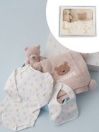 【ジェラート ピケ/gelato pique / KIDS】の【ラッピング済み】【BABY】ベアブランケット ぬいぐるみ ボディースーツ スタイ4点セット ギフトBOX 人気、トレンドファッション・服の通販 founy(ファニー) ファッション Fashion キッズファッション Fashion for Kids カラフル Colorful Design スマート Smart, Elegant スーツ Suit, Formalwear 人気 Popular, Best Seller パウダー Powder, Soft Tone ブランケット Blanket, Throw Blanket ポンポン Pom-Pom, Fluffy Ball おすすめ Recommended / Our Picks ギフト プレゼント Gift / Present thumbnail BEG[037]|ID: prp329100004730930 ipo3291000000034973103