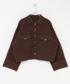 【センスオブプレイス/SENSE OF PLACE by URBAN RESEARCH】のニットショートジャケット 人気、トレンドファッション・服の通販 founy(ファニー) ファッション Fashion レディースファッション Fashion for Women アウター Coat / Outerwear Collection レディースジャケット・軽アウター Jackets 2025年 2025 2025-2026秋冬・A/W Autumn/Winter 2025–26 AW25–26 冬 Winter / This Winter カーディガン Cardigan, Knitwear コンパクト Compact, Small Size ショート Short, Short Length シンプル Simple, Minimal バランス Balance, Style Balance ワイド Wide, Wide Fit A/W・秋冬 Autumn/Winter thumbnail BROWN|ID: prp329100004730959 ipo3291000000034297511