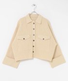 【センスオブプレイス/SENSE OF PLACE by URBAN RESEARCH】のニットショートジャケット 人気、トレンドファッション・服の通販 founy(ファニー) ファッション Fashion レディースファッション Fashion for Women アウター Coat / Outerwear Collection レディースジャケット・軽アウター Jackets 2025年 2025 2025-2026秋冬・A/W Autumn/Winter 2025–26 AW25–26 冬 Winter / This Winter カーディガン Cardigan, Knitwear コンパクト Compact, Small Size ショート Short, Short Length シンプル Simple, Minimal バランス Balance, Style Balance ワイド Wide, Wide Fit A/W・秋冬 Autumn/Winter thumbnail Y.BEIGE|ID: prp329100004730959 ipo3291000000034297514