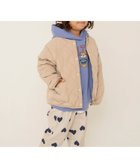 【エフオー オンラインストア/F.O.Online Store / KIDS】のインナーキルトジャケット 人気、トレンドファッション・服の通販 founy(ファニー) ファッション Fashion キッズファッション Fashion for Kids アウター Coat Outerwear /Kids キルティング Quilted, Quilting チェック Check, Plaid, Tartan 冬 Winter / This Winter 秋 Autumn thumbnail ベージュ|ID: prp329100004730983 ipo3291000000034635732