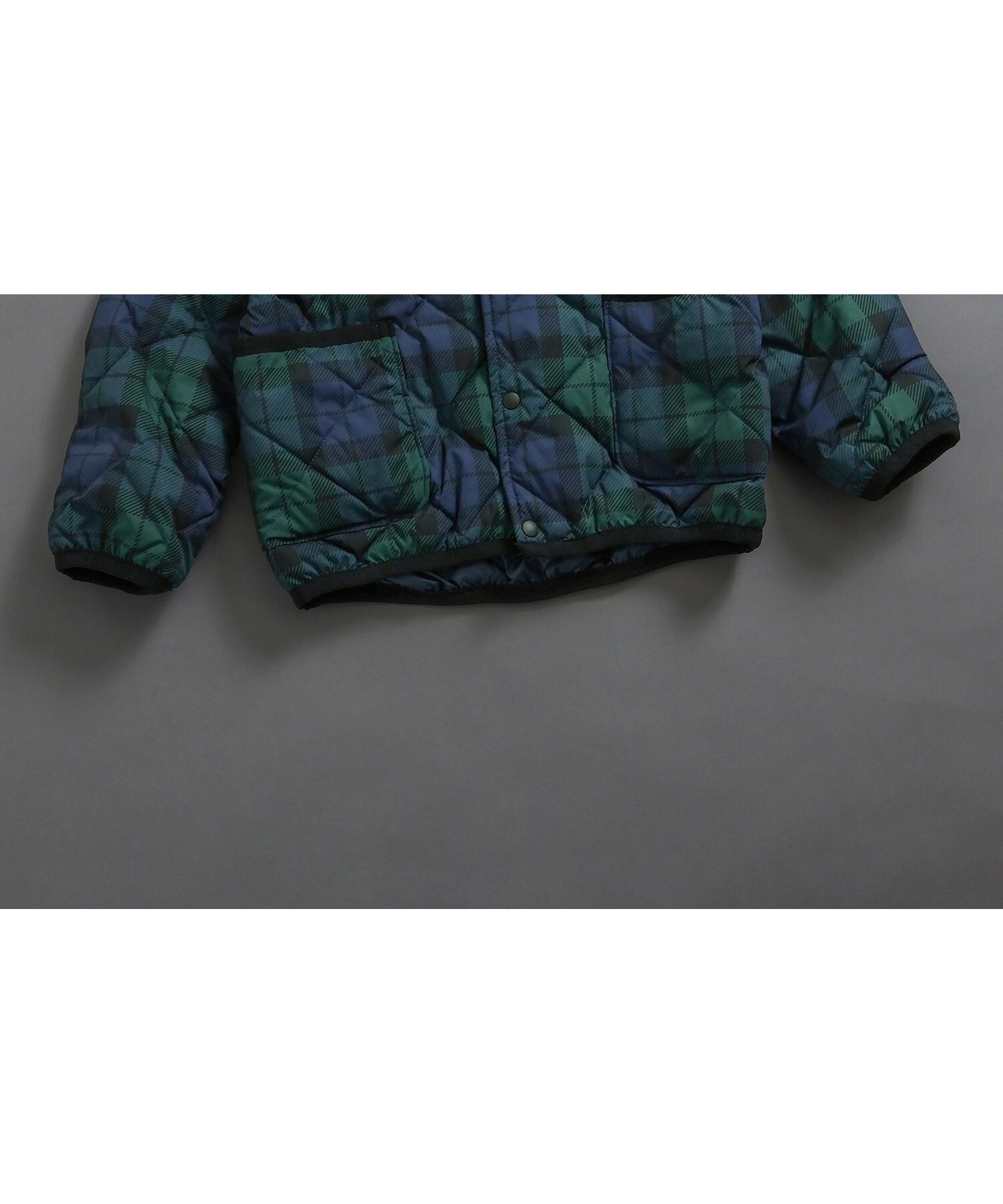 【エフオー オンラインストア/F.O.Online Store / KIDS】のインナーキルトジャケット インテリア・キッズ・メンズ・レディースファッション・服の通販 founy(ファニー) 　ファッション　Fashion　キッズファッション　Fashion for Kids　アウター　Coat Outerwear /Kids　キルティング　Quilted, Quilting　チェック　Check, Plaid, Tartan　冬　Winter / This Winter　秋　Autumn　チェック柄|ID: prp329100004730983 ipo3291000000034635734