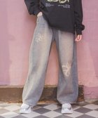 【レピピアルマリオ/repipi armario / KIDS】の【NEW!】ホックデニムワイドパンツ 人気、トレンドファッション・服の通販 founy(ファニー) ファッション Fashion キッズファッション Fashion for Kids ボトムス Bottoms 厚底 Platform Shoes 今季 This Season, Current Season ショート Short, Short Length スウェット / スエット Sweatshirt, Sweatwear スニーカー Sneakers, Trainers デニム Denim, Jeans Material トレンド Trend, Trending Now 定番 Standard, Basic Item バランス Balance, Style Balance パーカー Hoodie, Parka ルーズ Loose, Oversized ロング Long, Long-Length ワイド Wide, Wide Fit thumbnail スプレーオーバーダイ80|ID: prp329100004731005 ipo3291000000035024649