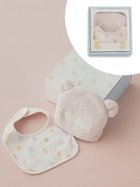 【ジェラート ピケ/gelato pique / KIDS】の【ラッピング済み】【BABY】ベアニットキャップ スタイ2点セット ギフトBOX PNK[066]|ID: prp329100004731018 ipo3291000000034173506