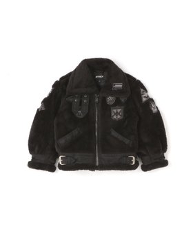 【アヴィレックス/AVIREX / KIDS】の《KIDS / キッズ》RETORO BOA B-3 TOPGUN / レトロボア B-3 トップガン / AVIREX / アヴィレックス 人気、トレンドファッション・服の通販 founy(ファニー) ファッション Fashion キッズファッション Fashion for Kids ジャケット Jacket, Outerwear スペシャル Special, Limited Edition ツイル Twist, Twisted Detail パッチ Patch, Appliqué 防寒 Cold Protection, Winter-Ready ミリタリー Military, Army Style |ID:prp329100004731020
