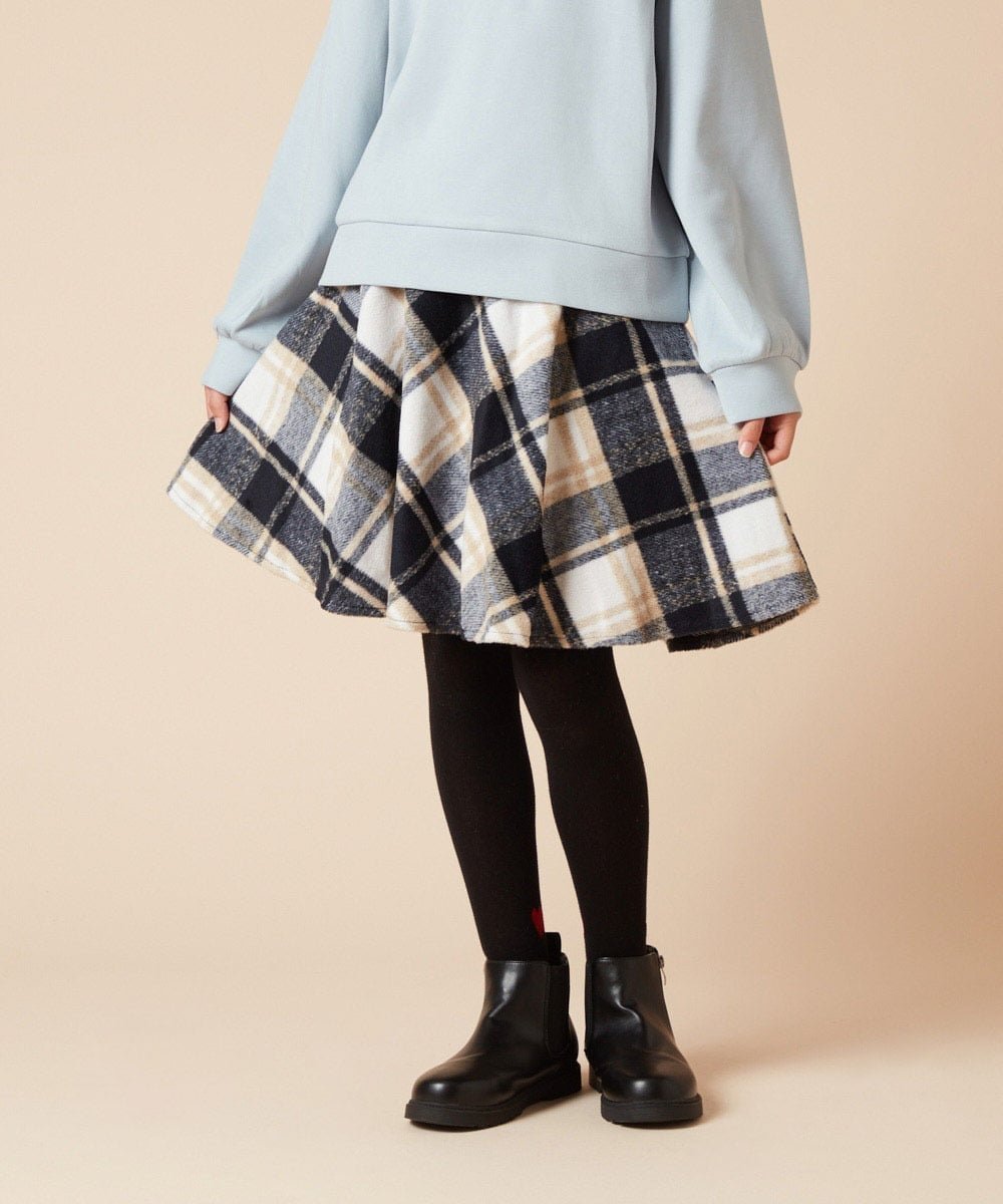 【アー ヴェー ヴェー/a.v.v / KIDS】の100-160 アソートフレアスカート 人気、トレンドファッション・服の通販 founy(ファニー) 　ファッション　Fashion　キッズファッション　Fashion for Kids　コンパクト　Compact, Small Size　ショート　Short, Short Length　シンプル　Simple, Minimal　タイツ　Tights, Legwear　チェック　Check, Plaid, Tartan　トレンド　Trend, Trending Now　トレーナー　Sweatshirt, Trainer　フレア　Flare, Flared　フロント　Front, Front Design　ポケット　Pocket, Pocket Detail　無地　Plain, Solid Color　ロング　Long, Long-Length　楽ちん　Easy Fit, Comfortable　再入荷　Restock / Back in Stock　おすすめ　Recommended / Our Picks　 other-1|ID: prp329100004731026 ipo3291000000034173529