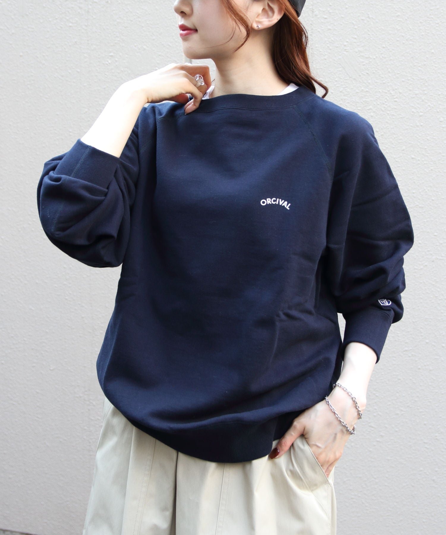 【ステップス/STEPS】のORCIVAL/ORCIVAL/FRENCH TERRY BOAT NECK C0430 インテリア・キッズ・メンズ・レディースファッション・服の通販 founy(ファニー) 　ファッション　Fashion　レディースファッション　Fashion for Women　DKNVY|ID: prp329100004731037 ipo3291000000034904983