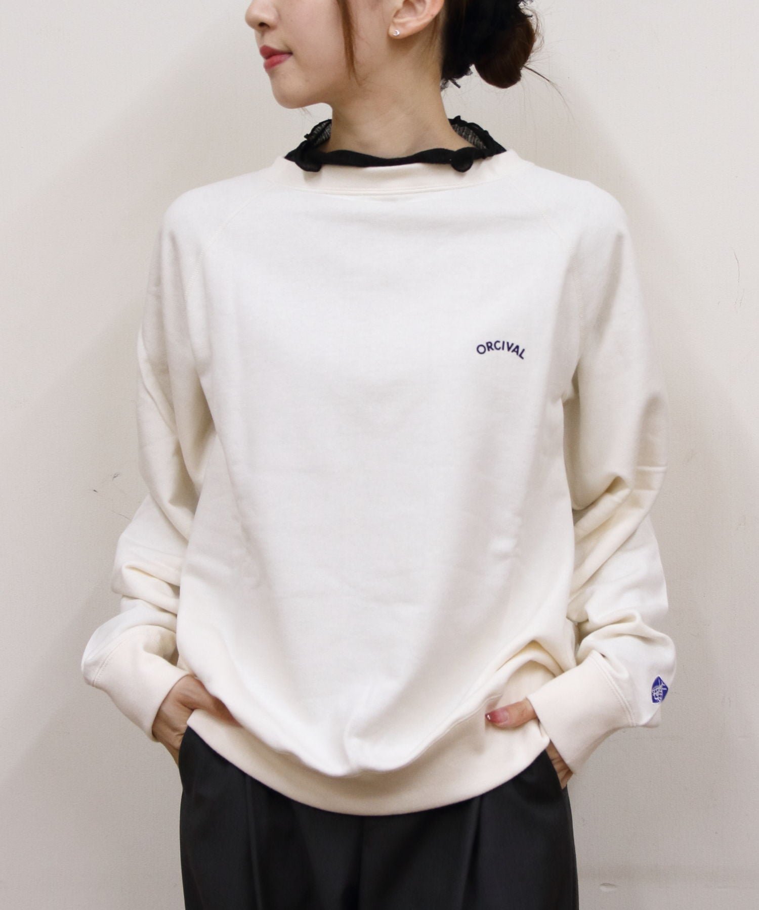 【ステップス/STEPS】のORCIVAL/ORCIVAL/FRENCH TERRY BOAT NECK C0430 インテリア・キッズ・メンズ・レディースファッション・服の通販 founy(ファニー) 　ファッション　Fashion　レディースファッション　Fashion for Women　ECRU|ID: prp329100004731037 ipo3291000000034904985