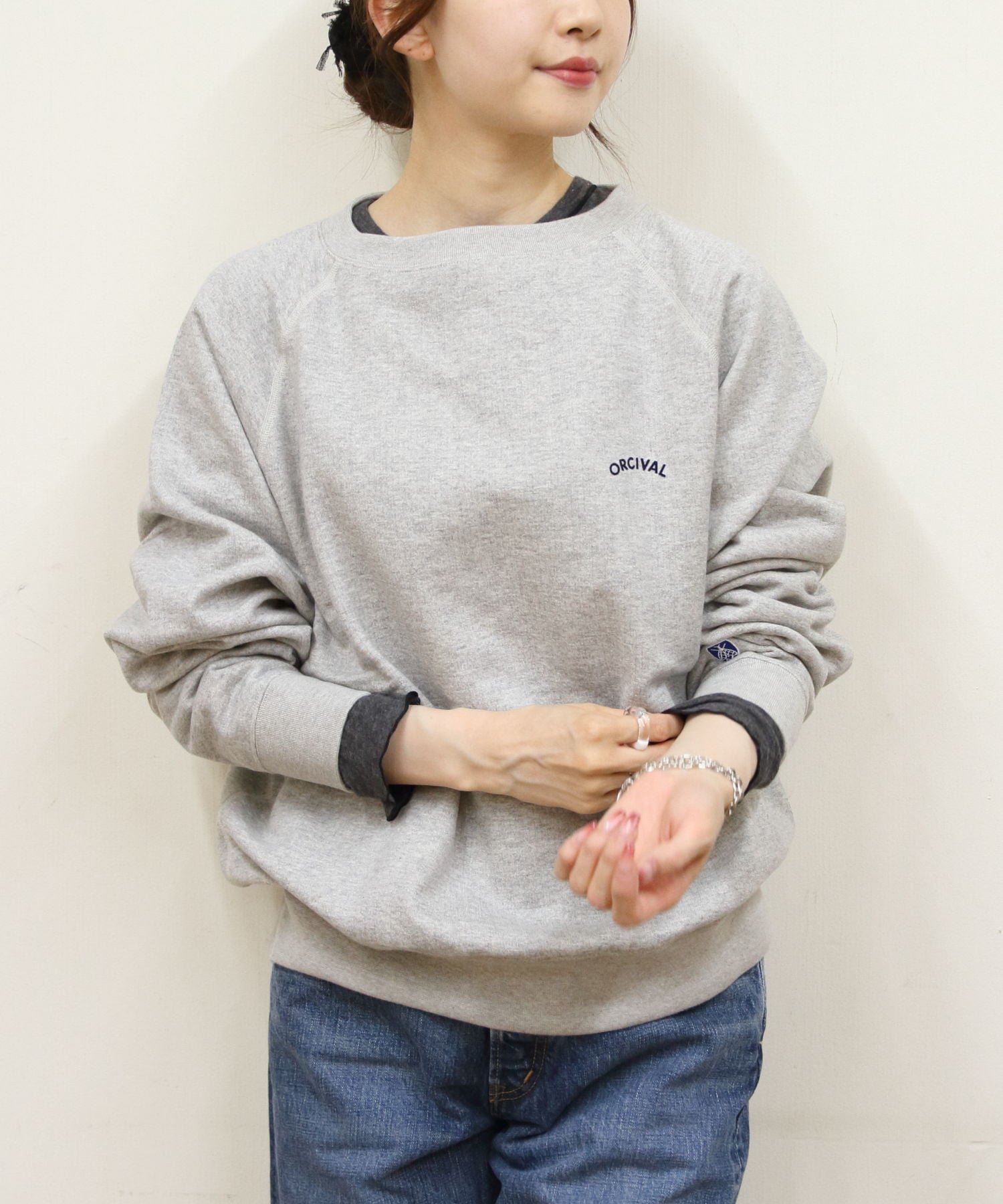 【ステップス/STEPS】のORCIVAL/ORCIVAL/FRENCH TERRY BOAT NECK C0430 インテリア・キッズ・メンズ・レディースファッション・服の通販 founy(ファニー) 　ファッション　Fashion　レディースファッション　Fashion for Women　GRY|ID: prp329100004731037 ipo3291000000034904987