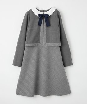 【ユナイテッドアローズ/UNITED ARROWS / KIDS】のT/W グレンチェックワンピース*ボレロ セット 人気、トレンドファッション・服の通販 founy(ファニー) ファッション Fashion キッズファッション Fashion for Kids ワンピース Dresses オケージョン Occasion Wear カフス Cuff Design セットアップ Set-Up, Coordinated Outfit チェック Check, Plaid, Tartan フォーマル Formal, Dressy フレア Flare, Flared ボレロ Bolero, Short Cardigan リボン Ribbon, Bow アウトレット Outlet / Clearance セレモニー Ceremony 入学式 Entrance Ceremony 卒業式 Graduation Ceremony |ID:prp329100004731062