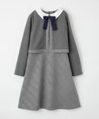 【ユナイテッドアローズ/UNITED ARROWS / KIDS】のT/W グレンチェックワンピース*ボレロ セット MD.GRAY|ID: prp329100004731062 ipo3291000000034624196
