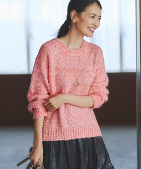 【リフレクト/Reflect】の【一枚で着映え◎/ゆったり着られるワンサイズ】スパンコール*ラメニット 人気、トレンドファッション・服の通販 founy(ファニー) ファッション Fashion レディースファッション Fashion for Women トップス・カットソー Cut & Sew Tops ニット Knit Tops & Sweaters エレガント 上品 Elegant シンプル Simple, Minimal スパンコール Sequins, Sequin Embellishment スマート Smart, Elegant トレンド Trend, Trending Now ループ Loop, Loop Knit |ID:prp329100004731099