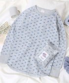 【サロン ハミュー/salong hameu】のTシャツ レディース 長袖 花柄 総柄 ワッフル サーマル ロンT グレー系その他2|ID: prp329100004731108 ipo3291000000034286025