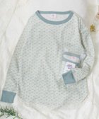 【サロン ハミュー/salong hameu】のTシャツ レディース 長袖 花柄 総柄 ワッフル サーマル ロンT ブルー系その他|ID: prp329100004731108 ipo3291000000034286034