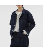 【マーガレット ハウエル/MARGARET HOWELL / MEN】のCANTON DENIM BLOUSON 人気、トレンドファッション・服の通販 founy(ファニー) ファッション Fashion メンズファッション Fashion for Men コンパクト Compact, Small Size ジーンズ Jeans, Denim Pants スマート Smart, Elegant デニム Denim, Jeans Material ネップ Nepp, Slub Yarn ブルゾン Blouson, Bomber Jacket ポケット Pocket, Pocket Detail ワイド Wide, Wide Fit ワーク Workwear, Utility Style thumbnail INDIGO5|ID: prp329100004731110 ipo3291000000034173861