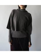 【ラシュッド/LASUD】のハイゲージニットアンサンブル 人気、トレンドファッション・服の通販 founy(ファニー) ファッション Fashion レディースファッション Fashion for Women トップス・カットソー Cut & Sew Tops ニット Knit Tops & Sweaters アンサンブルニット Knit Ensembles & Twin Sets アンサンブル Ensemble Set インナー Innerwear エレガント 上品 Elegant ストレッチ Stretch, Stretchy Fabric セパレート Separate, Two-Piece バランス Balance, Style Balance リブニット Rib Knit, Ribbed Knit thumbnail チャコールグレー|ID: prp329100004731126 ipo3291000000034636301