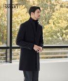【ビューティ&ユース ユナイテッドアローズ/BEAUTY&YOUTH / UNITED ARROWS / MEN】の【WEB限定 WARDROBE SMART】PE メルトン チェスターコート 人気、トレンドファッション・服の通販 founy(ファニー) ファッション Fashion メンズファッション Fashion for Men オケージョン Occasion Wear シェイプ Shape, Slim Fit スマート Smart, Elegant チェスターコート Chester Coat, Long Coat バランス Balance, Style Balance ファブリック Fabric, Textile フラップ Flap, Flap Pocket ポケット Pocket, Pocket Detail メルトン Melton, Heavy Wool 冬 Winter / This Winter クリスマス X'mas Christmas / X'mas ビジネス 仕事 通勤 Business / Work / Commuting 結婚式 Wedding thumbnail BLACK|ID: prp329100004731142 ipo3291000000034776983