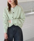 【ジャーナルスタンダード レリューム/JOURNAL STANDARD relume】の25AW新作 ウールカシミヤ2WAYクルーネックカーディガン 人気、トレンドファッション・服の通販 founy(ファニー) ファッション Fashion レディースファッション Fashion for Women トップス・カットソー Cut & Sew Tops カーディガン・羽織り Layered Style Cardigans 2025年 2025 2025-2026秋冬・A/W Autumn/Winter 2025–26 AW25–26 なめらか Smooth, Silky Texture カーディガン Cardigan, Knitwear 人気 Popular, Best Seller thumbnail グリーン|ID: prp329100004731145 ipo3291000000034667311