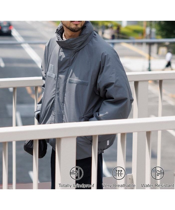 【フリークスストア/FREAK'S STORE】の別注 GORE-TEX WINDSTOPPER DOWN JACET LEVEL7 25AW インテリア・キッズ・メンズ・レディースファッション・服の通販 founy(ファニー) 　ファッション　Fashion　メンズファッション　Fashion for Men　ヴィンテージ　Vintage Style　カーゴパンツ　Cargo Pants, Utility Pants　軽量　Lightweight, Ultra Light　ジャケット　Jacket, Outerwear　スウェット / スエット　Sweatshirt, Sweatwear　スラックス　Slacks, Dress Pants　タフタ　Taffeta, Structured Fabric　タートルネック　Turtleneck, High Neck　ダウン　Down, Puffer　別注　Limited Edition, Custom Order　ミリタリー　Military, Army Style　A/W・秋冬　Autumn/Winter　冬　Winter / This Winter　おすすめ　Recommended / Our Picks　2025年　2025　2025-2026秋冬・A/W　Autumn/Winter 2025–26 AW25–26　チャコールグレー|ID: prp329100004731208 ipo3291000000034549131