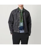 【ユナイテッドアローズ/UNITED ARROWS / MEN】のシオタ スビンコットン デニム トラッカージャケット「SLOW 」 人気、トレンドファッション・服の通販 founy(ファニー) ファッション Fashion メンズファッション Fashion for Men インナー Innerwear ヴィンテージ Vintage Style セットアップ Set-Up, Coordinated Outfit デニム Denim, Jeans Material フロント Front, Front Design モチーフ Motif, Design Theme ヨーク Yoke, Yoke Design エレガント 上品 Elegant thumbnail DK.GRAY|ID: prp329100004731217 ipo3291000000034174263