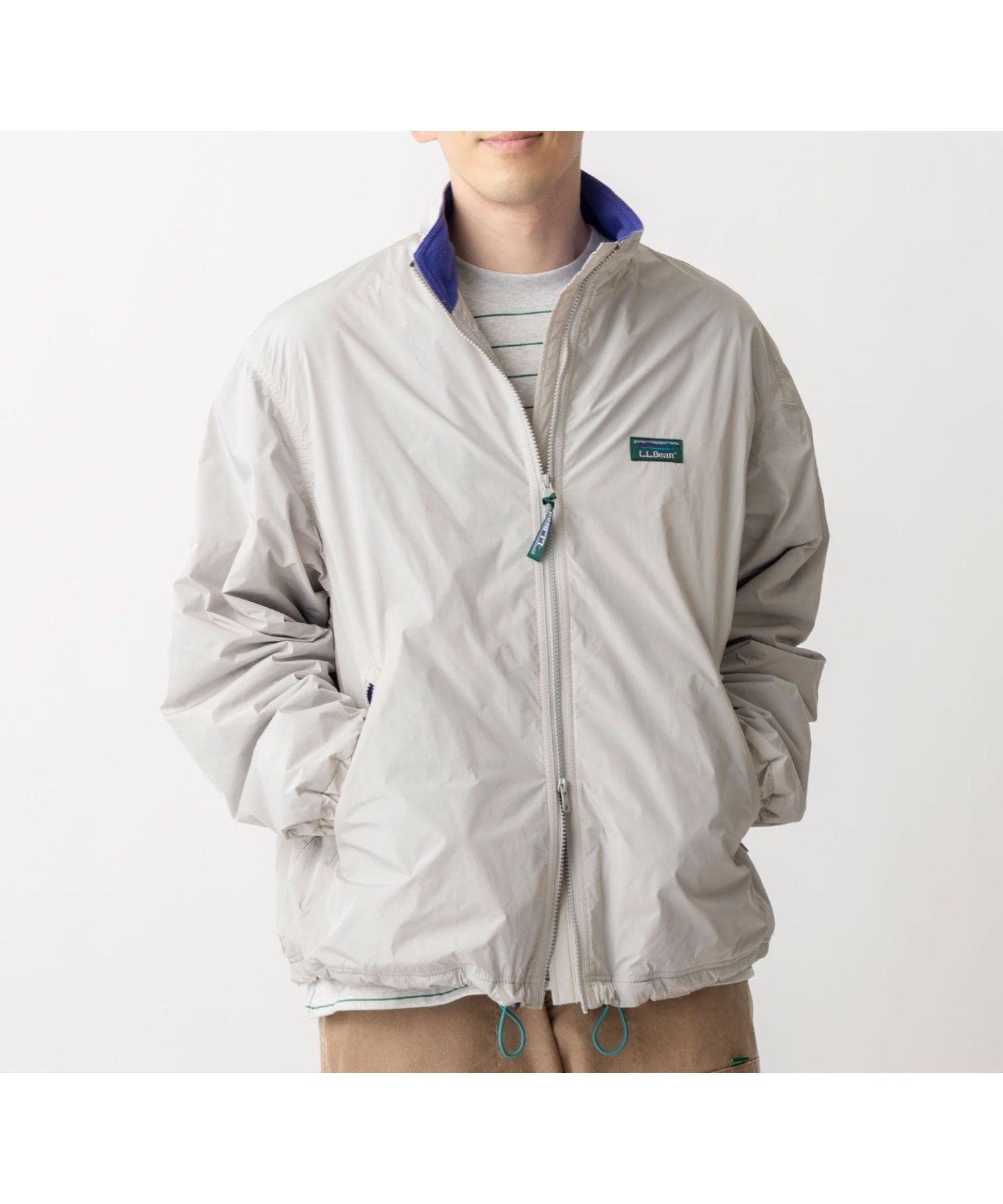 【エルエルビーン/L.L.Bean / MEN】の【JAPAN EDITION】ラヴェル・マイクロフリース・ラインド・ジャケット インテリア・キッズ・メンズ・レディースファッション・服の通販 founy(ファニー) 　ファッション　Fashion　メンズファッション　Fashion for Men　ウォーム　Warm Fabric　コレクション　Collection, Seasonal Line　軽量　Lightweight, Ultra Light　ジャケット　Jacket, Outerwear　タフタ　Taffeta, Structured Fabric　トレンド　Trend, Trending Now　ドローコード　Drawcord, Drawstring Cord　定番　Standard, Basic Item　フィット　Fit, Slim Fit　ポケット　Pocket, Pocket Detail　Sand|ID: prp329100004731235 ipo3291000000034174323