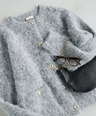 【フリークスストア/FREAK'S STORE】のミックスシャギー 金ボタン ニット カーディガン【限定展開】 25AW グレー|ID: prp329100004731262 ipo3291000000034833143