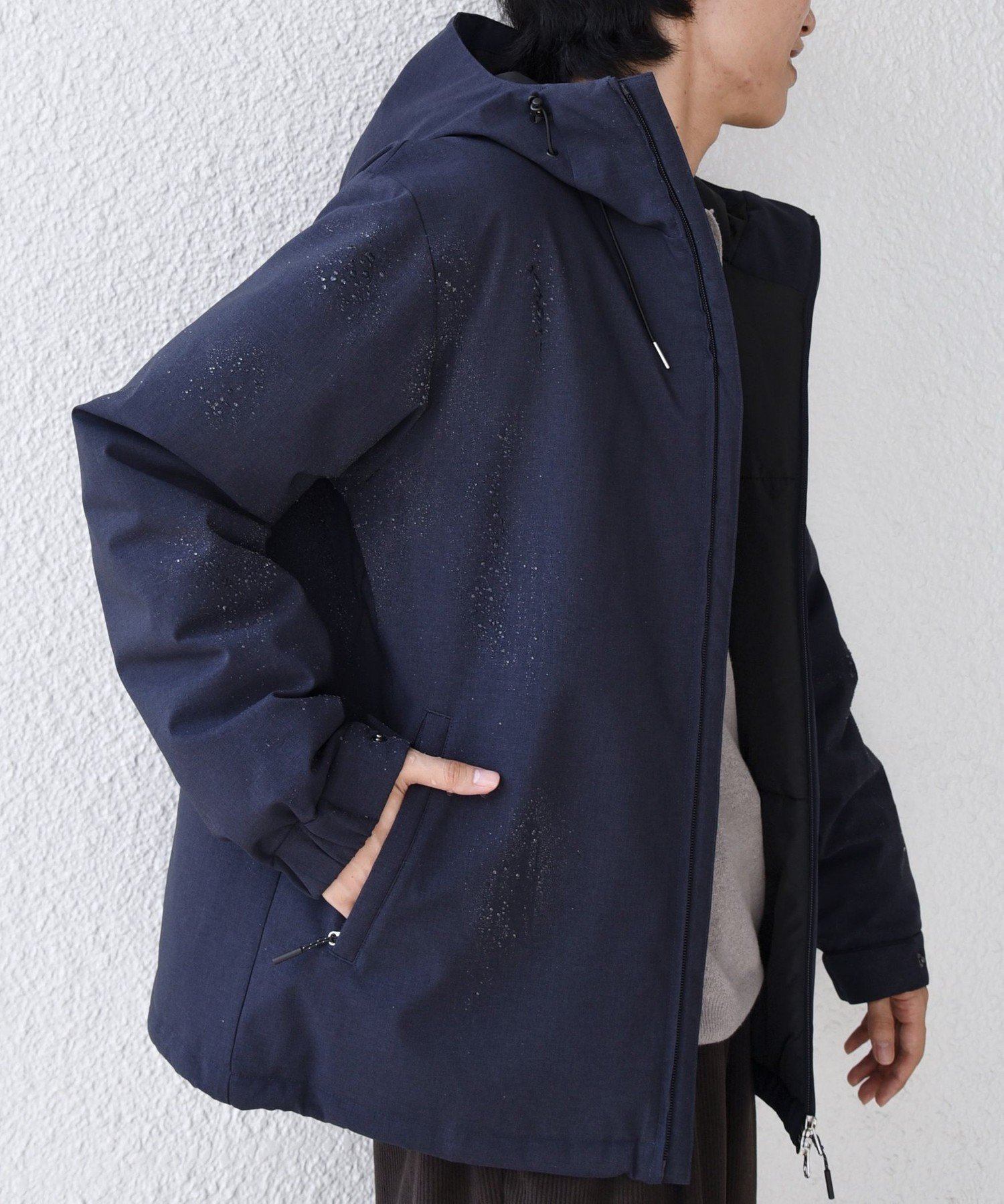 【シップス/SHIPS / MEN】の【WEB限定】SHIPS any 手洗い可能/撥水 ウールライク ユーティリティー 中綿 マウンテンパーカー 人気、トレンドファッション・服の通販 founy(ファニー) 　ファッション　Fashion　メンズファッション　Fashion for Men　シンプル　Simple, Minimal　スマート　Smart, Elegant　パーカー　Hoodie, Parka　ポケット　Pocket, Pocket Detail　防寒　Cold Protection, Winter-Ready　エレガント 上品　Elegant　2025年　2025　2025-2026秋冬・A/W　Autumn/Winter 2025–26 AW25–26　 other-1|ID: prp329100004731285 ipo3291000000034279488