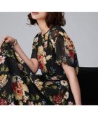 【アンタイトル/UNTITLED】の【セットアップ可/花柄エレガント】アンティークフラワー柄ブラウス 人気、トレンドファッション・服の通販 founy(ファニー) ファッション Fashion レディースファッション Fashion for Women トップス・カットソー Cut & Sew Tops シャツ・ブラウス・オフィスカジュアル Elegant Blouses & Button-Ups 花柄・フラワープリント・モチーフ Floral Prints & Motifs / Flower Pattern Tops おすすめ Recommended / Our Picks アンティーク Antique-Inspired エレガント 上品 Elegant シフォン Chiffon, Lightweight Fabric スマート Smart, Elegant スリット Slit, Slit Detail セットアップ Set-Up, Coordinated Outfit デニム Denim, Jeans Material フラワー Flower, Floral ボトム Bottoms, Lower Wear thumbnail ブラック|ID: prp329100004731297 ipo3291000000034468914