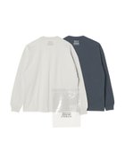 【エヌ.ハリウッド/N.HOOLYWOOD / MEN】の2PACK T-SHIRT 人気、トレンドファッション・服の通販 founy(ファニー) ファッション Fashion メンズファッション Fashion for Men アンダー Underwear Essentials クラシック Classic, Timeless Style コレクション Collection, Seasonal Line 今季 This Season, Current Season ショルダー Shoulder, Shoulder Strap スリーブ Sleeve, Long Sleeve / Short Sleeve ドロップ Drop Shoulder, Dropped Style 定番 Standard, Basic Item 人気 Popular, Best Seller ミリタリー Military, Army Style ロング Long, Long-Length thumbnail GR/CCL|ID: prp329100004731303 ipo3291000000034174560