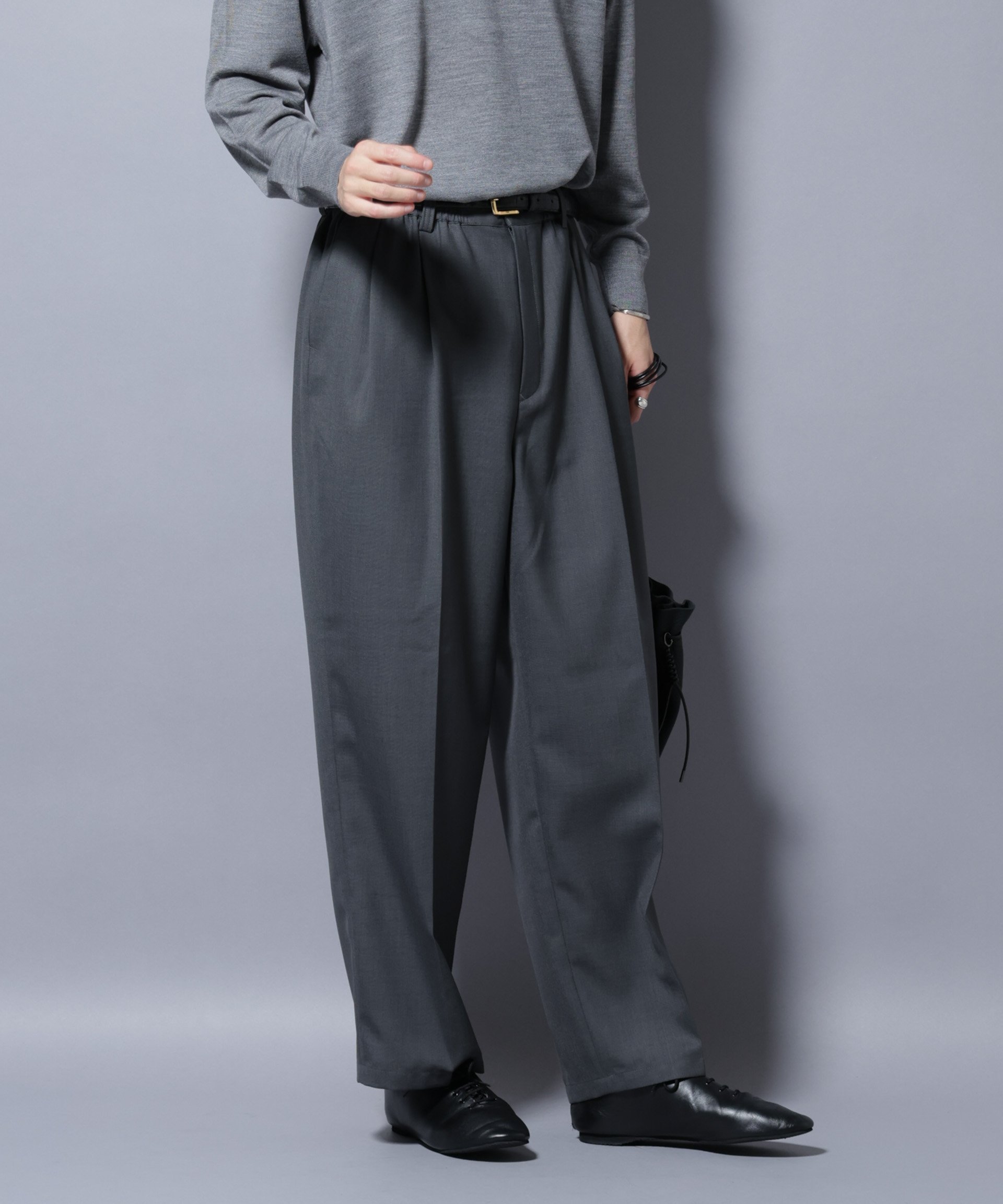【ナノ ユニバース/nano universe / MEN】の「大人のワイドパンツ」ドライギャバワイドイージースラックス 人気、トレンドファッション・服の通販 founy(ファニー) 　ファッション　Fashion　メンズファッション　Fashion for Men　ボトムス　Bottoms　ストライプ　Stripe, Striped Pattern　スピンドル　Spindle, Drawcord　スマート　Smart, Elegant　テーパード　Tapered, Tapered Pants　長袖　Long Sleeve, Full Sleeve　フィット　Fit, Slim Fit　リラックス　Relax, Relaxed Fit　ループ　Loop, Loop Knit　レギュラー　Regular, Standard Fit　ワイド　Wide, Wide Fit　A/W・秋冬　Autumn/Winter　おすすめ　Recommended / Our Picks　2024年　2024　2024春夏・S/S　Spring/Summer 2024 SS24　エレガント 上品　Elegant　2025年　2025　2025-2026秋冬・A/W　Autumn/Winter 2025–26 AW25–26　 other-1|ID: prp329100004731322 ipo3291000000034174614