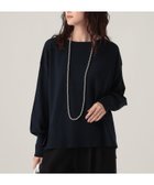 【エルーラ/Elura】の毛玉しらずボートプルオーバー/571778 人気、トレンドファッション・服の通販 founy(ファニー) ファッション Fashion レディースファッション Fashion for Women トップス・カットソー Cut & Sew Tops カジュアルプルオーバー・ニットトップス Pullovers & Knit Tops / Casual Pullovers アクセサリー Fashion Accessories ショルダー Shoulder, Shoulder Strap スニーカー Sneakers, Trainers スリット Slit, Slit Detail デニム Denim, Jeans Material エレガント 上品 Elegant 人気 Popular, Best Seller ビジネス 仕事 通勤 Business / Work / Commuting thumbnail ネイビー88≪WEB限定≫|ID: prp329100004731387 ipo3291000000034362505