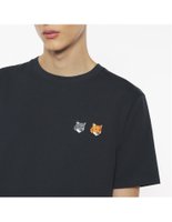 【メゾン キツネ/MAISON KITSUNE / MEN】のDOUBLE BOLD FOX HEAD COMFORT TEE-SHIRT 人気、トレンドファッション・服の通販 founy(ファニー) ファッション Fashion メンズファッション Fashion for Men クラシック Classic, Timeless Style コレクション Collection, Seasonal Line デニム Denim, Jeans Material パッチ Patch, Appliqué リラックス Relax, Relaxed Fit 半袖 Short Sleeve, Half Sleeve 夏 Summer 定番 Standard, Basic Item 春 Spring S/S・春夏 SS, Spring/Summer, Warm Season |ID:prp329100004731400