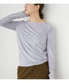 【イエナ/IENA】のクラッシュベロアプルオーバー 人気、トレンドファッション・服の通販 founy(ファニー) ファッション Fashion レディースファッション Fashion for Women トップス・カットソー Cut & Sew Tops カジュアルプルオーバー・ニットトップス Pullovers & Knit Tops / Casual Pullovers ベロアトップス Velour Tops / Velvet-Look Items 2025年 2025 2025-2026秋冬・A/W Autumn/Winter 2025–26 AW25–26 シンプル Simple, Minimal ベロア Velour, Soft Velvet ボトム Bottoms, Lower Wear thumbnail サックスブルー|ID: prp329100004731449 ipo3291000000034334340