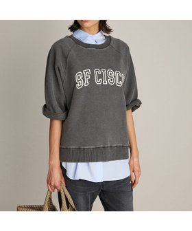 【ブリル/BRILL】の【JJ Mercer】BRILL別注カットオフスウェット 人気、トレンドファッション・服の通販 founy(ファニー) ファッション Fashion レディースファッション Fashion for Women トップス・カットソー Cut & Sew Tops レディースパーカー・カジュアルフーディー Casual Hoodies & Sweatshirts スウェット・クルーネックトップス Sweatshirts & Crewnecks / Relaxed Fit Sweat Tops カットオフ Cut-Off Design グラフィック Graphic, Graphic Design コレクション Collection, Seasonal Line スウェット / スエット Sweatshirt, Sweatwear ビンテージ Vintage, Retro Style プリント Print, Printed Pattern 別注 Limited Edition, Custom Order |ID:prp329100004731471