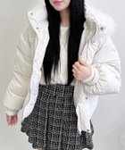 【イング/INGNI】のINGNI/ファー取り外し中綿JK オフホワイト|ID: prp329100004731478 ipo3291000000034175208