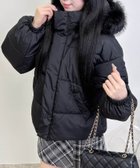 【イング/INGNI】のINGNI/ファー取り外し中綿JK クロ|ID: prp329100004731478 ipo3291000000034175210