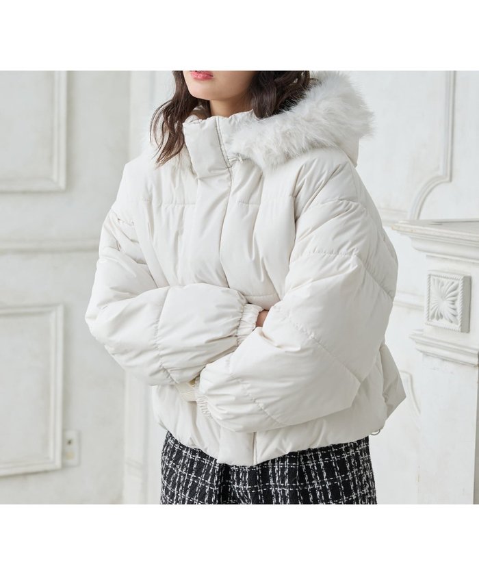 【イング/INGNI】のファー取り外し中綿JK インテリア・キッズ・メンズ・レディースファッション・服の通販 founy(ファニー) https://founy.com/ ファッション Fashion レディースファッション Fashion for Women ショート Short, Short Length シンプル Simple, Minimal ジップ Zip, Zipper ジャケット Jacket, Outerwear スタンド Stand Collar, Upright Stand スマホ Smartphone, Mobile Device ダウン Down, Puffer フロント Front, Front Design ブルゾン Blouson, Bomber Jacket ボトム Bottoms, Lower Wear ポケット Pocket, Pocket Detail 防寒 Cold Protection, Winter-Ready ロング Long, Long-Length 冬 Winter / This Winter |ID: prp329100004731478 ipo3291000000034663551