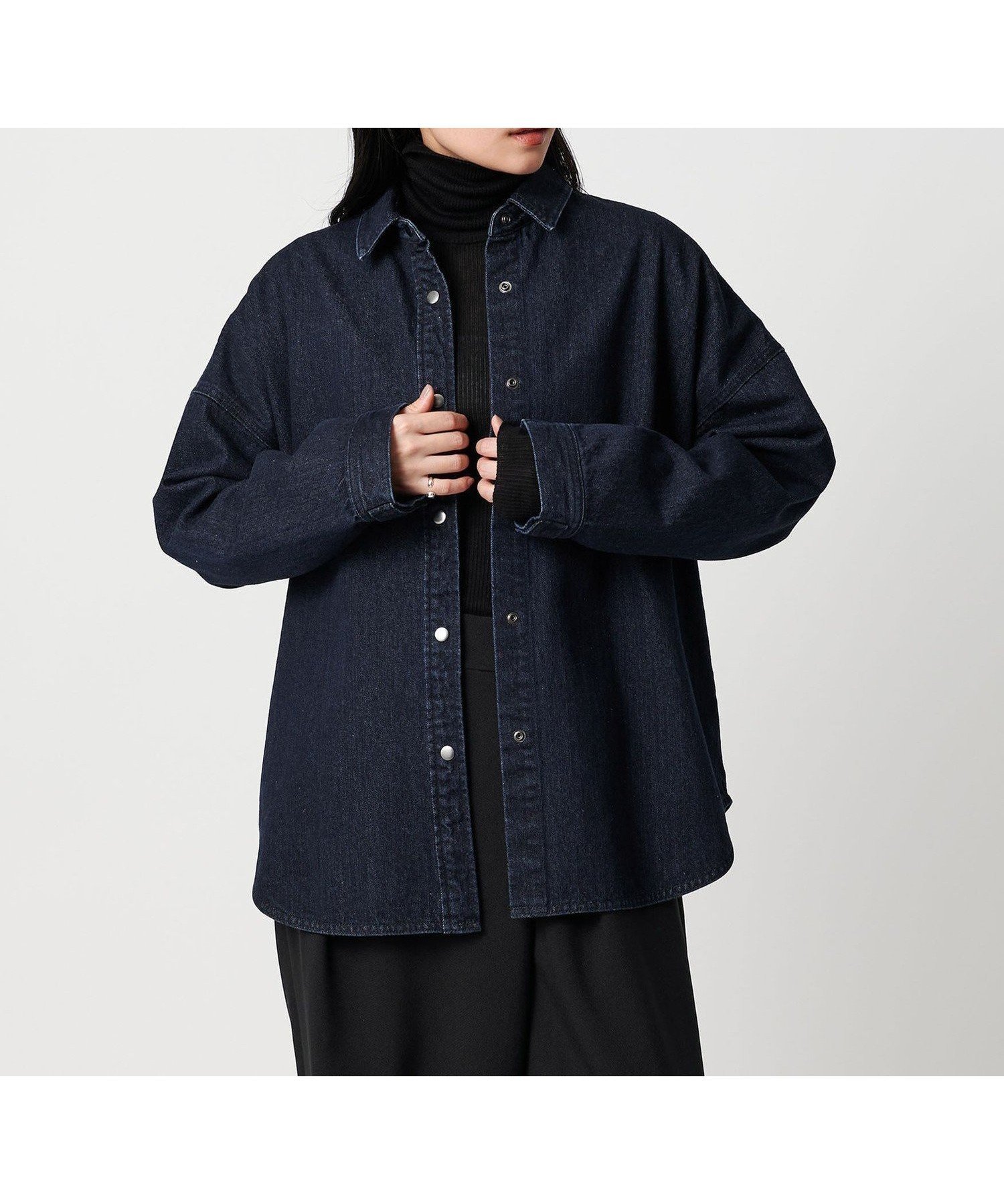 【ユナイテッドアローズ/UNITED ARROWS】のMARW UNITED ARROWS デニム オーバー シャツ インテリア・キッズ・メンズ・レディースファッション・服の通販 founy(ファニー) 　ファッション　Fashion　レディースファッション　Fashion for Women　トップス・カットソー　Cut & Sew Tops　シャツ・ブラウス・オフィスカジュアル　Elegant Blouses & Button-Ups　春　Spring　デニム　Denim, Jeans Material　人気　Popular, Best Seller　ポケット　Pocket, Pocket Detail　A/W・秋冬　Autumn/Winter　S/S・春夏　SS, Spring/Summer, Warm Season　おすすめ　Recommended / Our Picks　夏　Summer　ビジネス 仕事 通勤　Business / Work / Commuting　COBALT|ID: prp329100004731497 ipo3291000000034541100