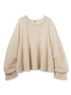 【ミラオーウェン/Mila Owen】のモヘア混タックスリーブペプラムニットプルオーバー 人気、トレンドファッション・服の通販 founy(ファニー) ファッション Fashion レディースファッション Fashion for Women トップス・カットソー Cut & Sew Tops ニット Knit Tops & Sweaters カジュアルプルオーバー・ニットトップス Pullovers & Knit Tops / Casual Pullovers イエロー Yellow エレガント 上品 Elegant ギャザー Gathered, Ruffled シアー Sheer, See-Through スマート Smart, Elegant デコルテ Décolleté, Neckline 人気 Popular, Best Seller フォルム Silhouette, Form ペプラム Peplum, Flared Hem ボトム Bottoms, Lower Wear ラグジュアリー Luxury, Elegant thumbnail IVR[003]|ID: prp329100004731504 ipo3291000000034343352