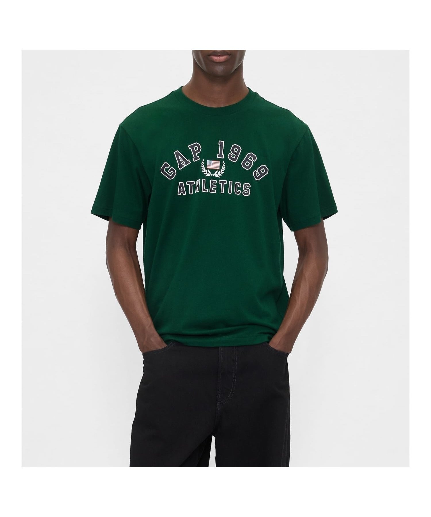 【ギャップ/GAP】のエブリディ ソフト リラックス グラフィックTシャツ インテリア・キッズ・メンズ・レディースファッション・服の通販 founy(ファニー) 　ファッション　Fashion　レディースファッション　Fashion for Women　トップス・カットソー　Cut & Sew Tops　シャツ・ブラウス・オフィスカジュアル　Elegant Blouses & Button-Ups　ロングTシャツ・Tシャツ　Longline T-Shirts & Tees　グラフィック　Graphic, Graphic Design　ショルダー　Shoulder, Shoulder Strap　ストレート　Straight, Straight Cut　ドロップ　Drop Shoulder, Dropped Style　フィット　Fit, Slim Fit　フロント　Front, Front Design　リラックス　Relax, Relaxed Fit　半袖　Short Sleeve, Half Sleeve　EVERGREEN_585|ID: prp329100004731818 ipo3291000000034179014