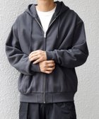 【シップス/SHIPS / MEN】のSHIPS any ヴィンテージライク 裏起毛 スウェット ジップ パーカー 人気、トレンドファッション・服の通販 founy(ファニー) ファッション Fashion メンズファッション Fashion for Men インナー Innerwear シンプル Simple, Minimal ジップ Zip, Zipper スウェット / スエット Sweatshirt, Sweatwear パーカー Hoodie, Parka フロント Front, Front Design ポケット Pocket, Pocket Detail 羽織 Haori, Light Jacket リラックス Relax, Relaxed Fit A/W・秋冬 Autumn/Winter thumbnail ダークグレー|ID: prp329100004731827 ipo3291000000034179109