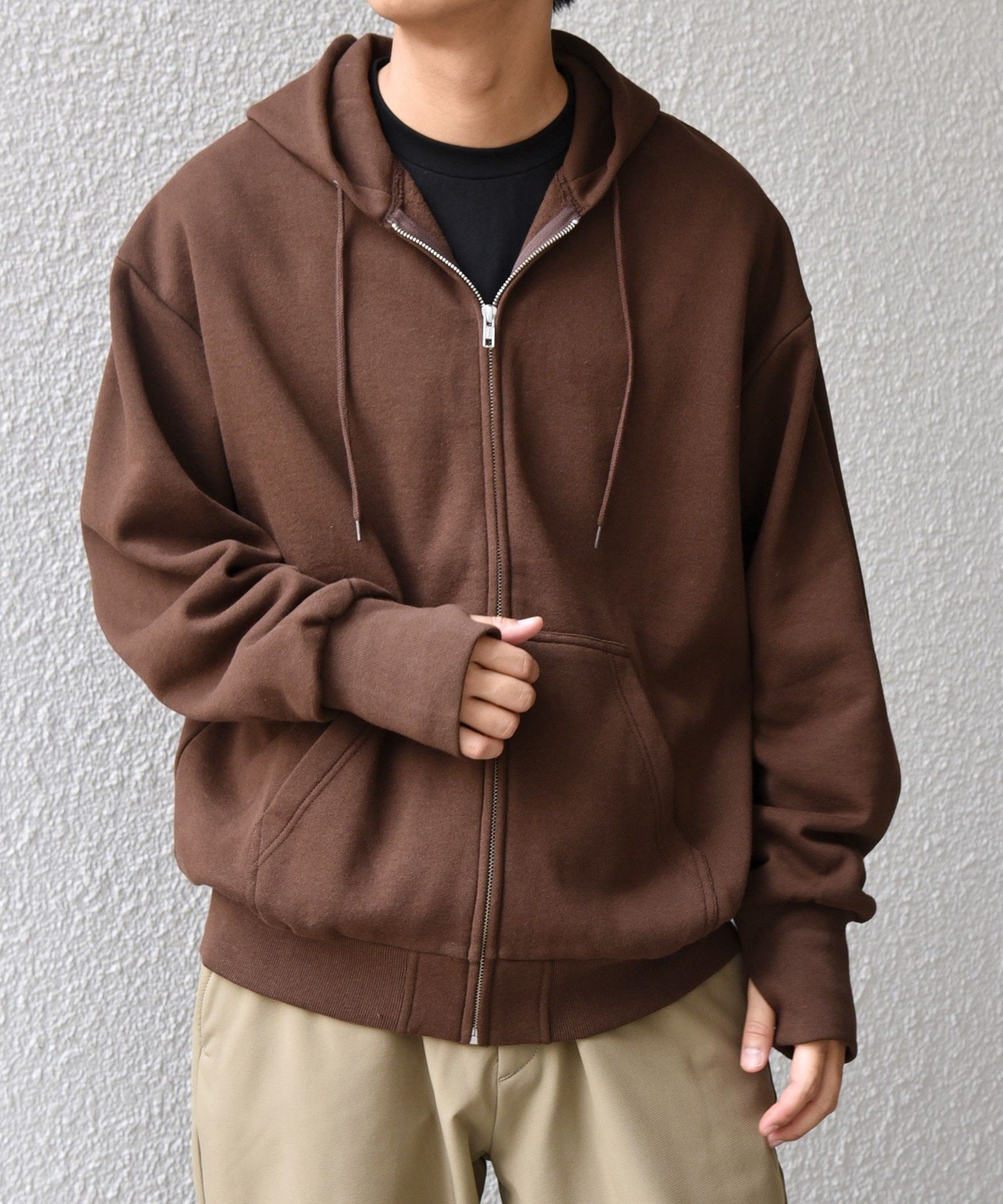 【シップス/SHIPS / MEN】のSHIPS any ヴィンテージライク 裏起毛 スウェット ジップ パーカー インテリア・キッズ・メンズ・レディースファッション・服の通販 founy(ファニー) 　ファッション　Fashion　メンズファッション　Fashion for Men　インナー　Innerwear　シンプル　Simple, Minimal　ジップ　Zip, Zipper　スウェット / スエット　Sweatshirt, Sweatwear　パーカー　Hoodie, Parka　フロント　Front, Front Design　ポケット　Pocket, Pocket Detail　羽織　Haori, Light Jacket　リラックス　Relax, Relaxed Fit　A/W・秋冬　Autumn/Winter　ブラウン|ID: prp329100004731827 ipo3291000000034179111